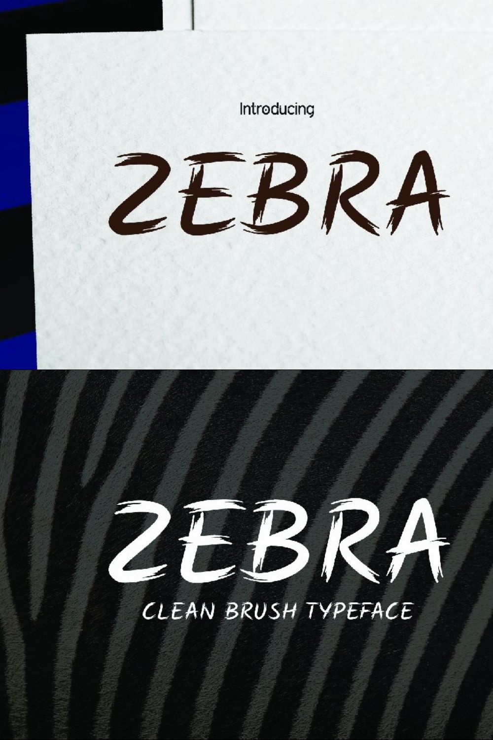 ZEBRA Brush pinterest preview image.