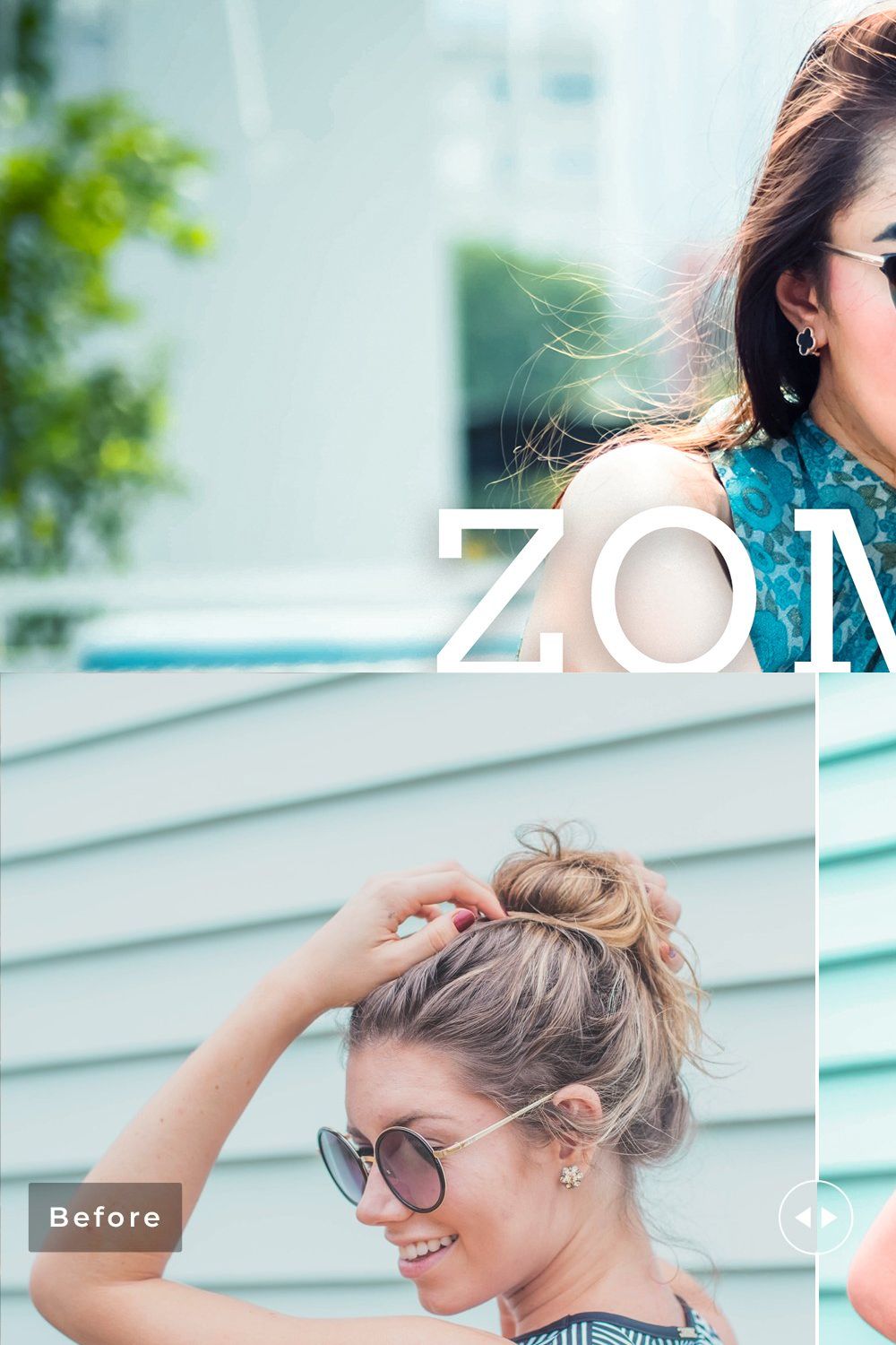 Zomp Pro Lightroom Presets pinterest preview image.