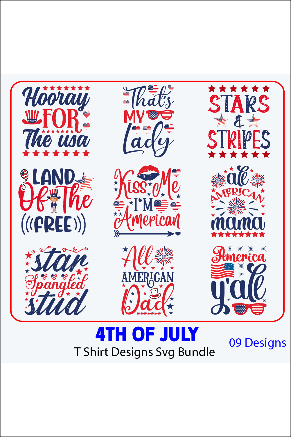 4th of july T Shirt svg designs pinterest preview image.