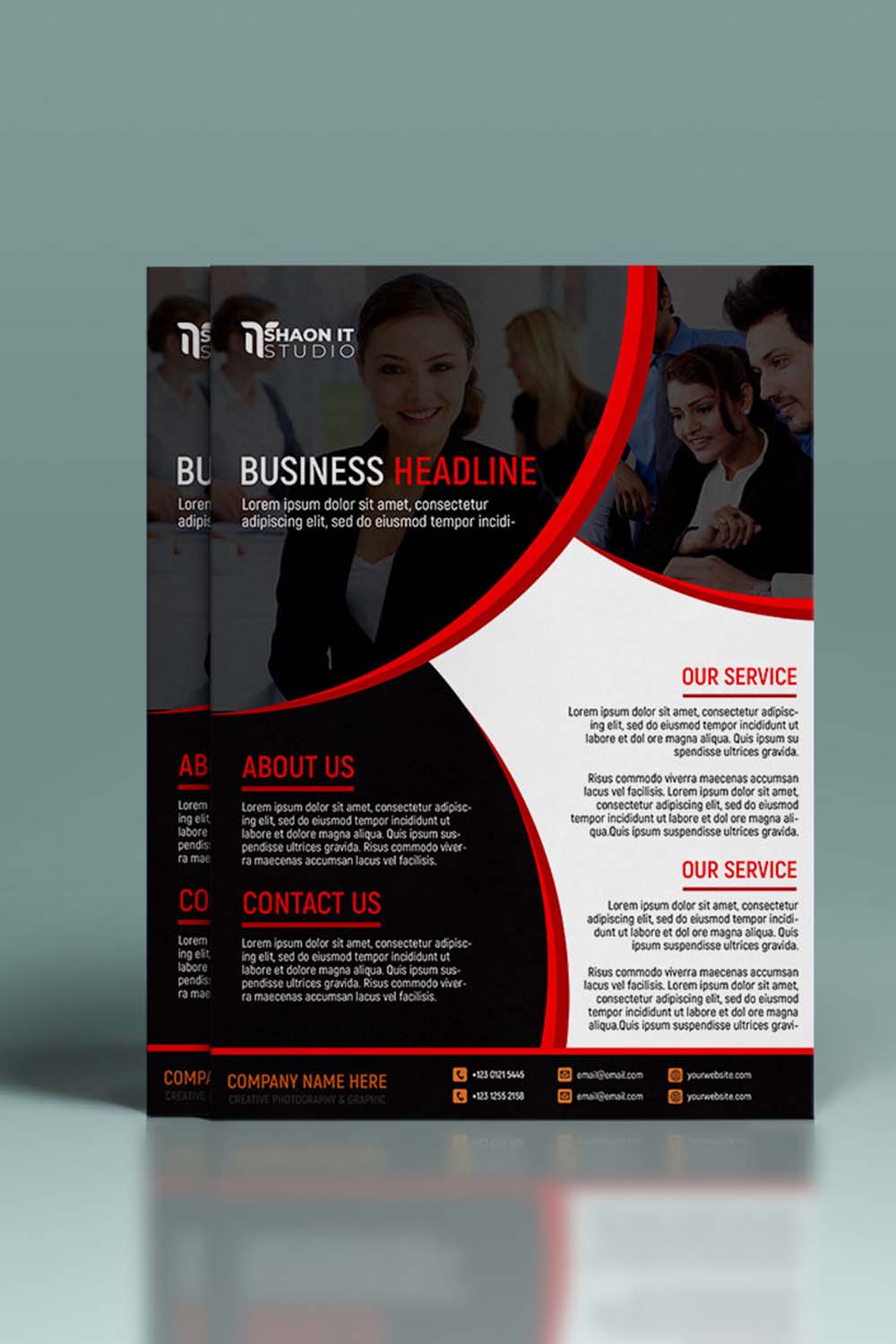 Pin on Business Flyer Template