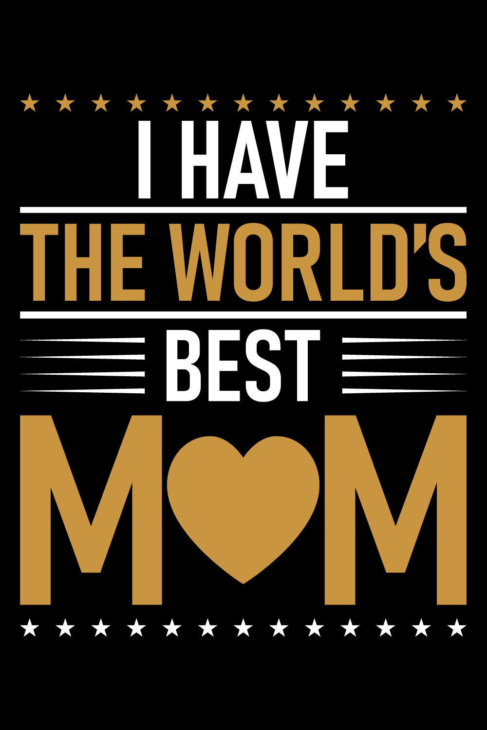 The world best mom t shirt pinterest preview image.