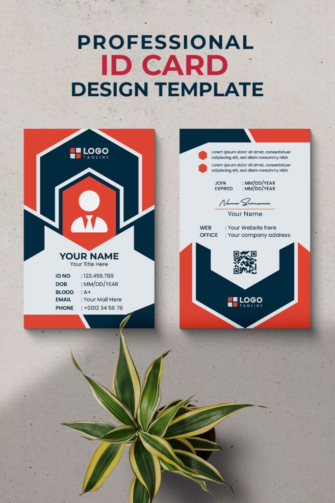 Id Card Design Template for Creative Ideas - MasterBundles