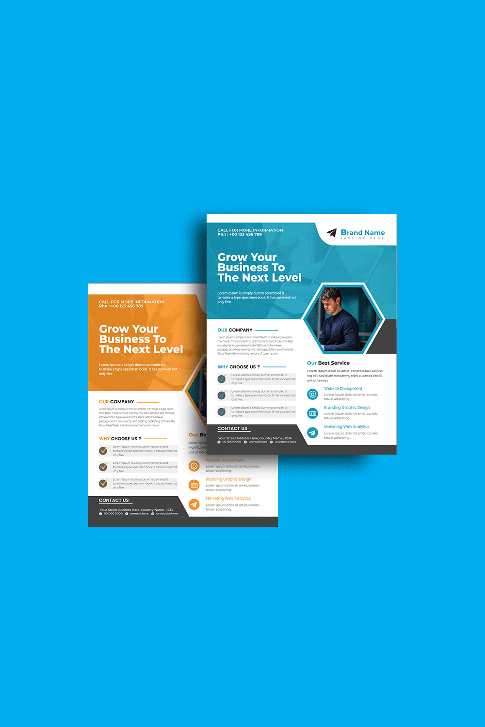 Pin on Business Flyer Template