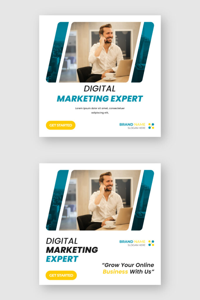 Digital Marketing Social Media Post - MasterBundles