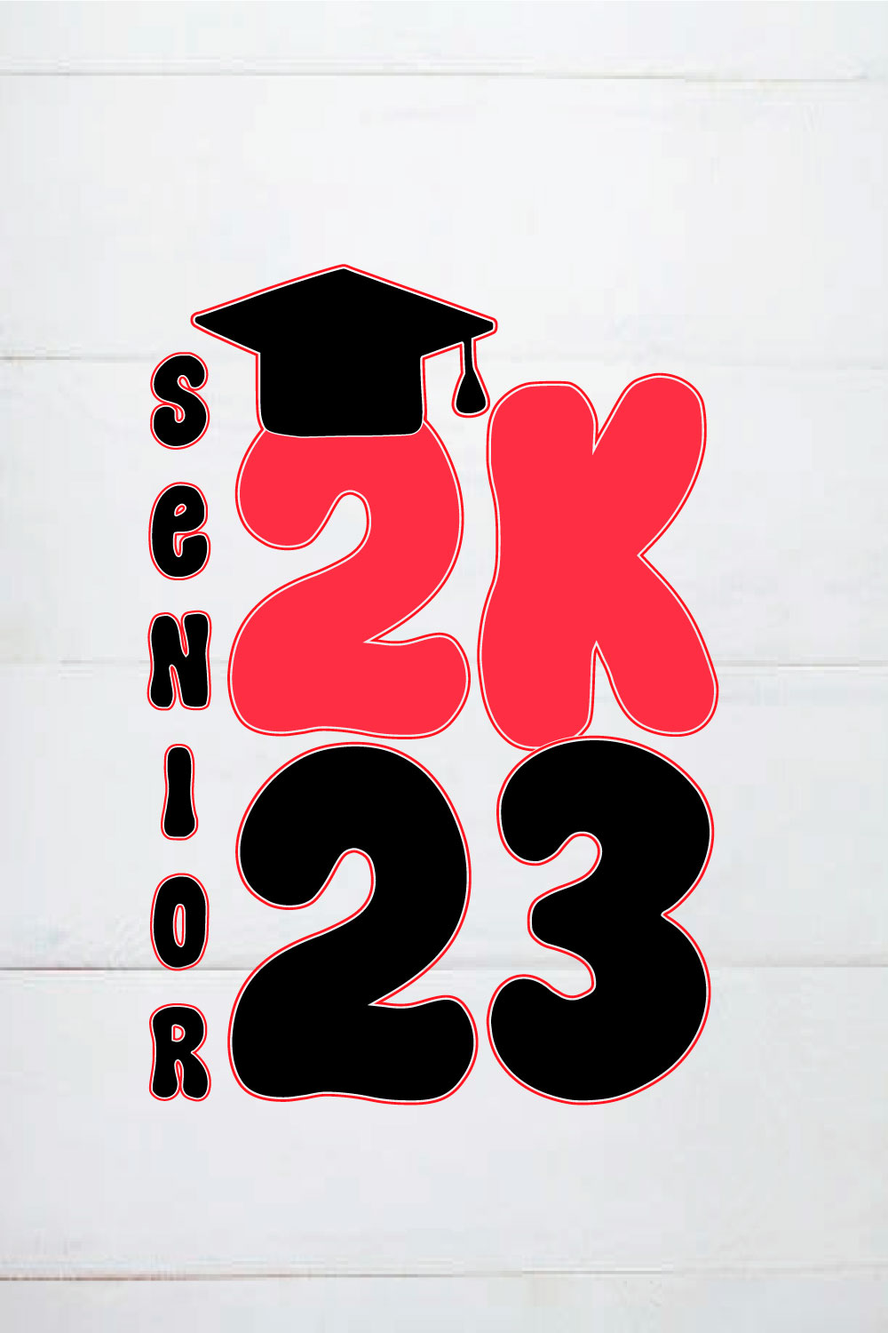 senior 2023 shirt, class of year 2023,graduation,graduation gifts pinterest preview image.