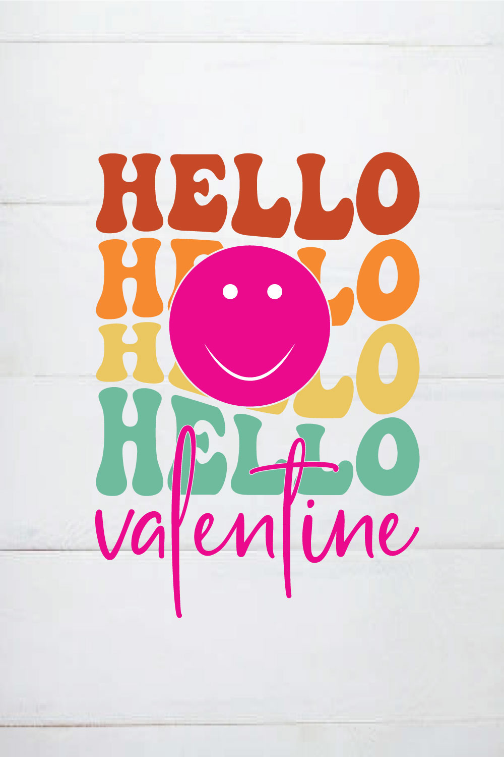 hello valentine retro pinterest preview image.