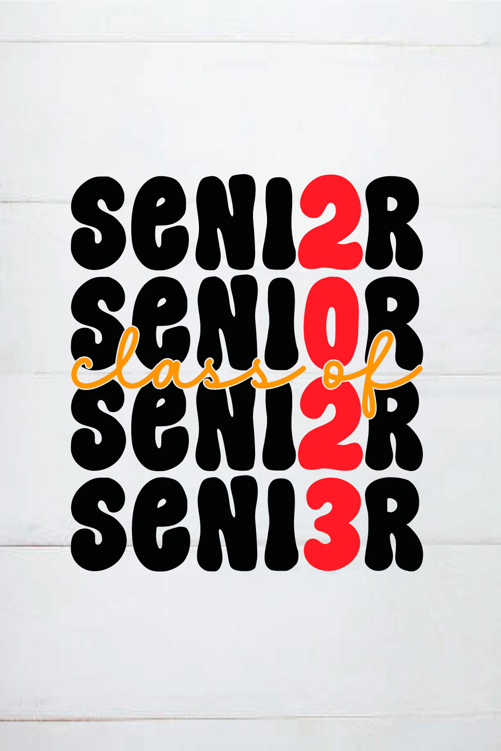 CLASS OF 2023 SENIOR SHIRT,GRADUATION SVG DESIGNS BUNDLE pinterest preview image.