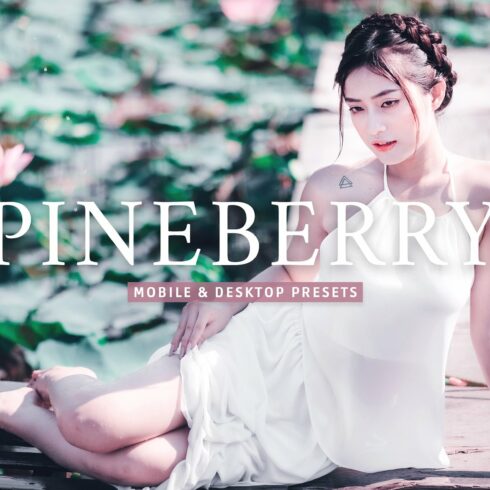 Pineberry Pro Lightroom Presetscover image.