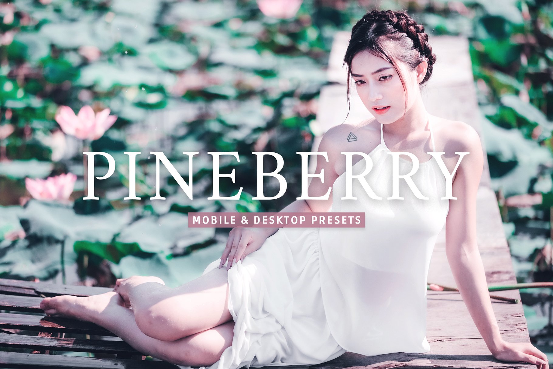 Pineberry Pro Lightroom Presetscover image.