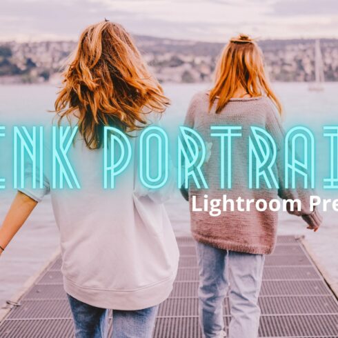 Pink Portrait Lightroom Presetscover image.