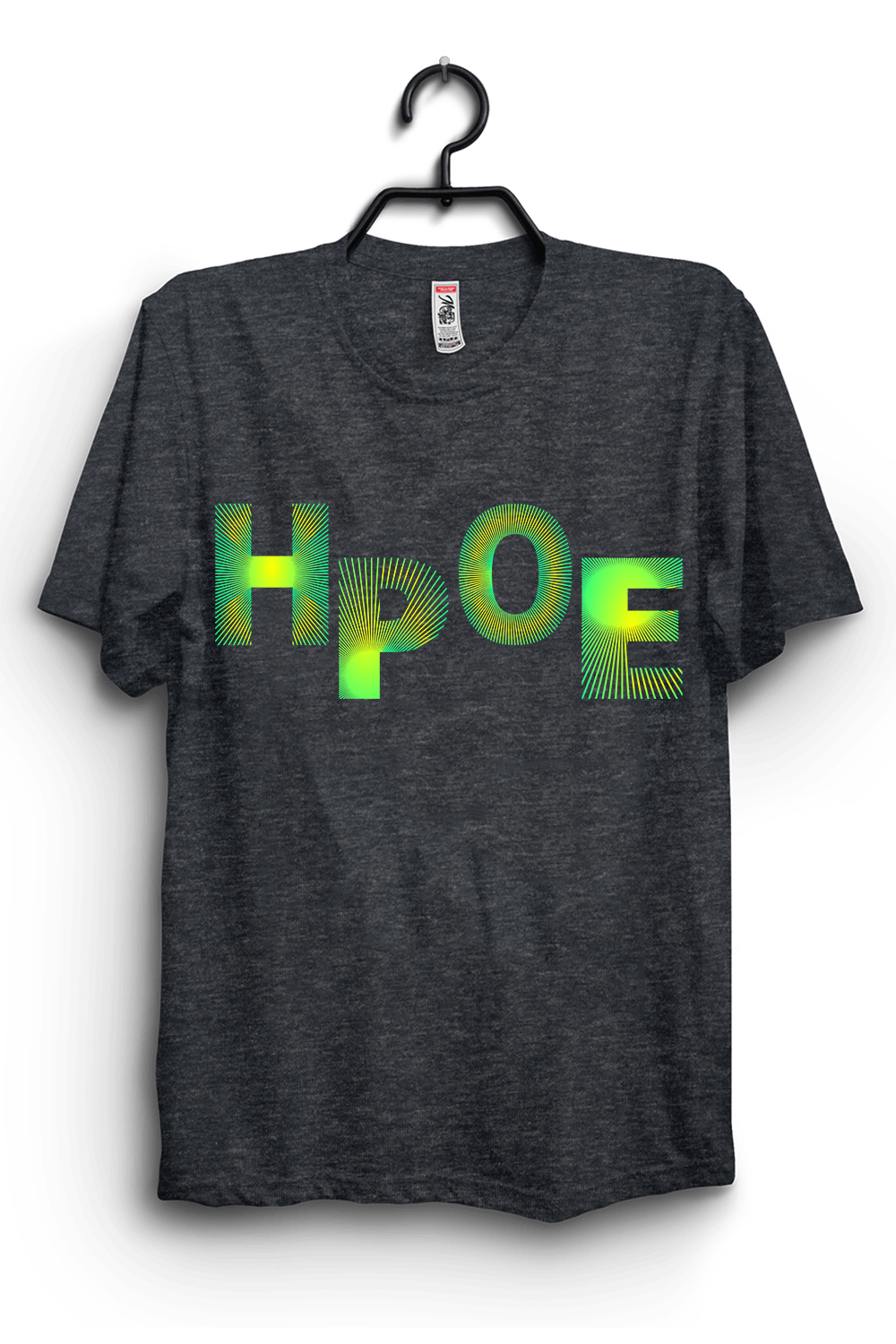 HOPE Illustration `SVG t-shirt Design pinterest preview image.