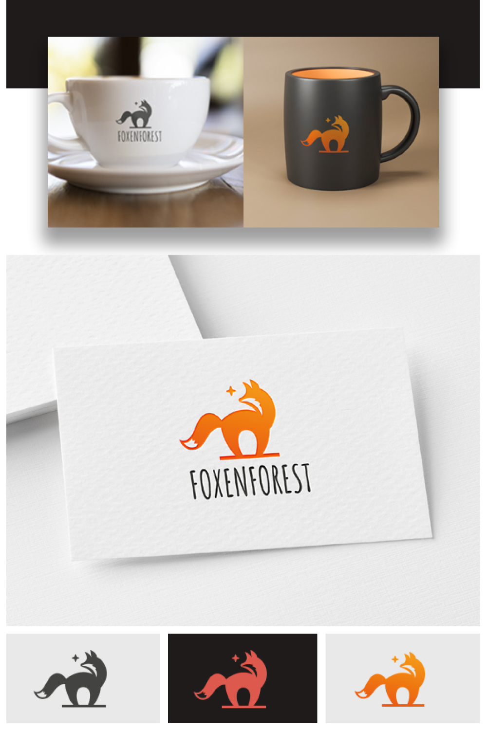 Fox Logo pinterest preview image.