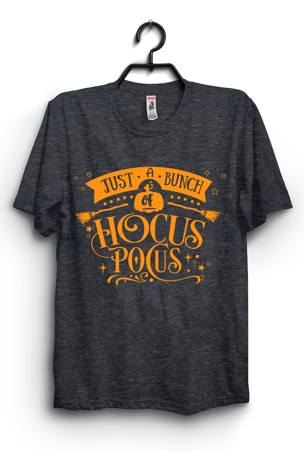 Just A Bunch Hocus Pocus SVG t-shirt Design pinterest preview image.