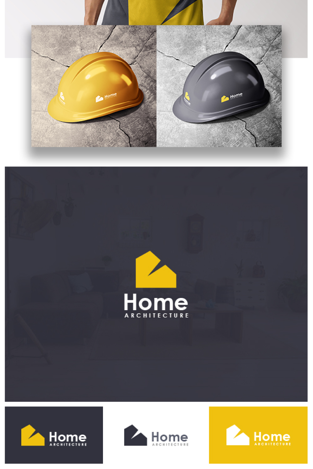 Home Architecture Logo pinterest preview image.