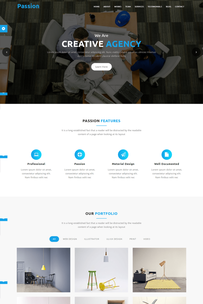 Digital Business Agency Landing Page Template - MasterBundles