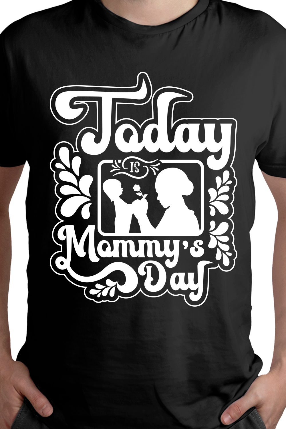 Mother\\\'s day typography quotes t shirt design, Mother\\\'s Day Shirts pinterest preview image.
