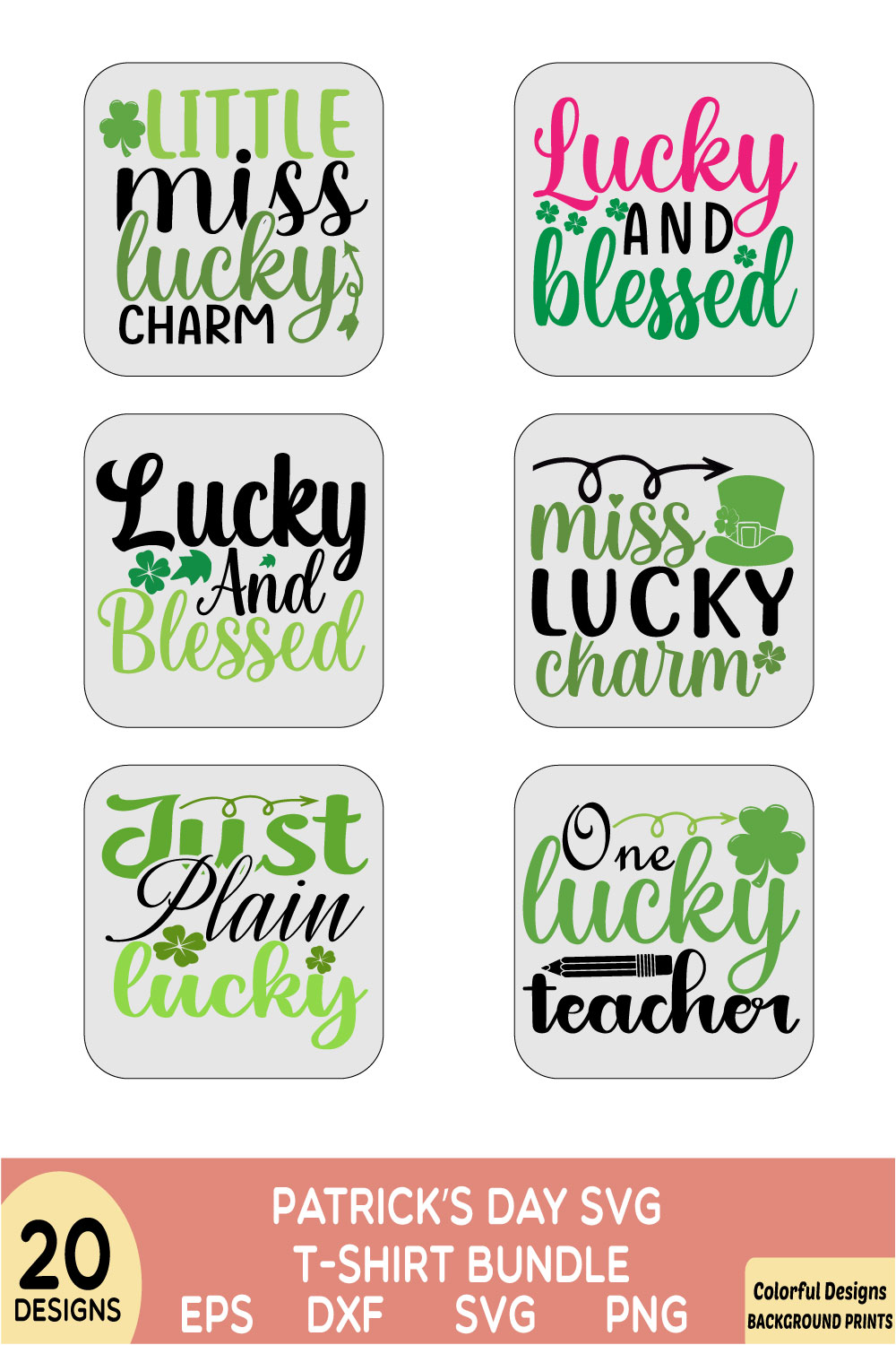 st patrick\'s day Bundle pinterest preview image.