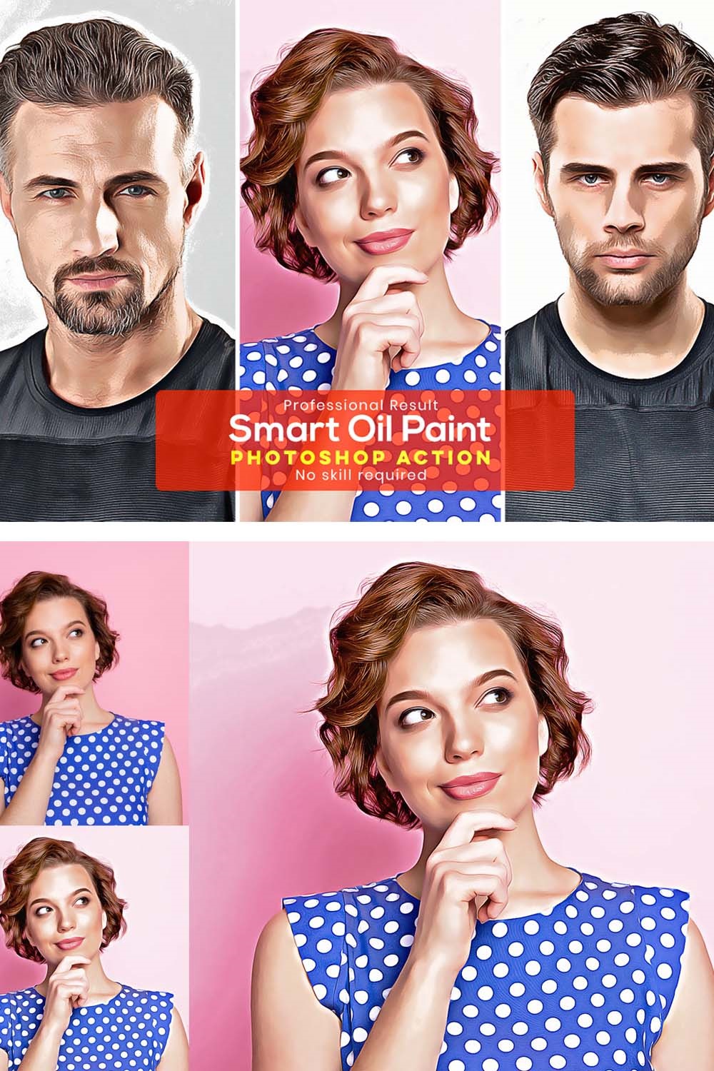 Smart Oil Paint For Photography pinterest preview image.