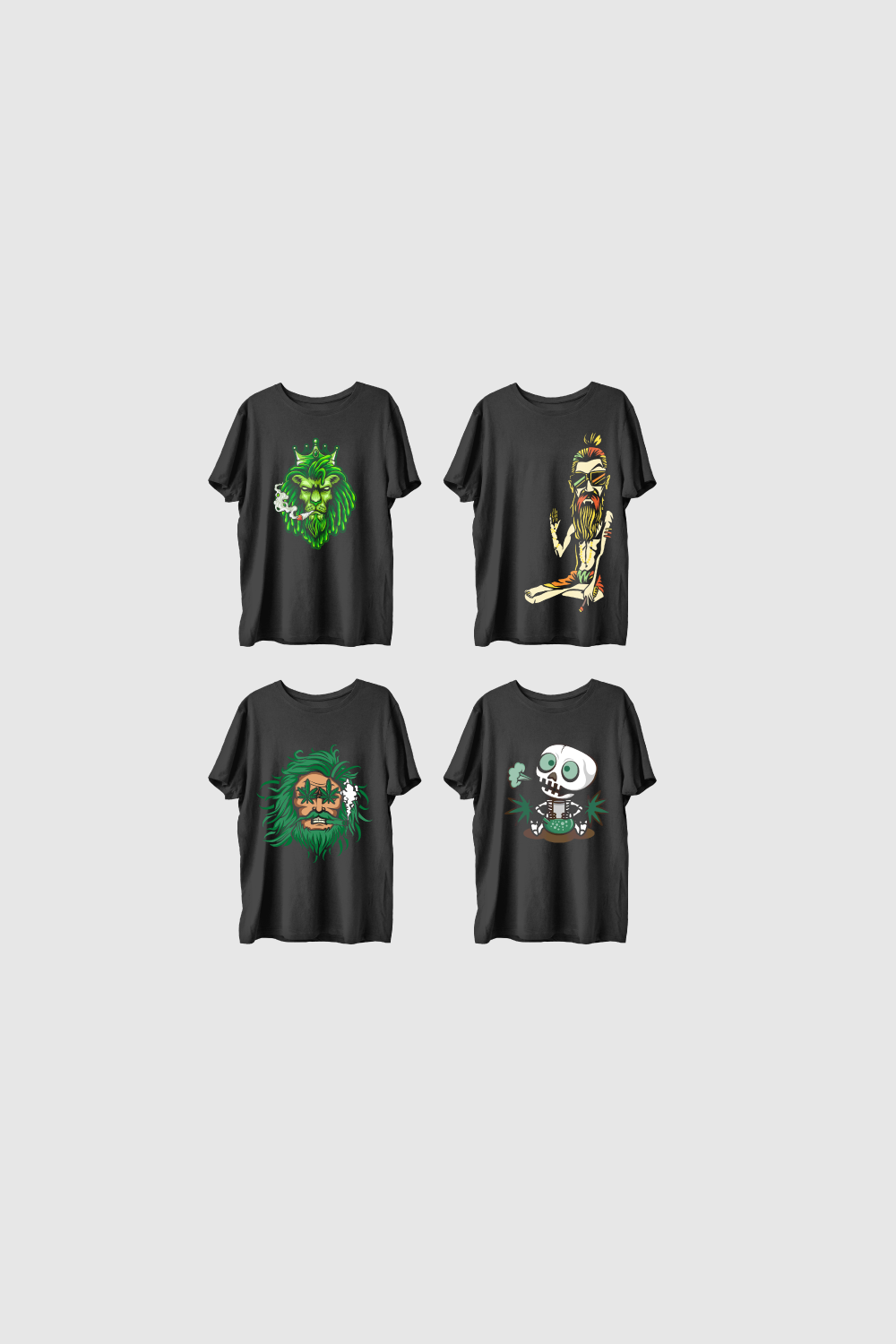 Weed Graphics Tshirt Characters pinterest preview image.
