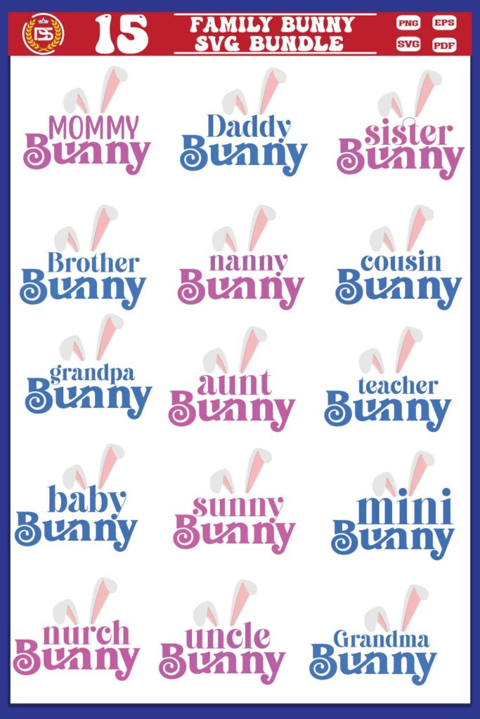 Easter Bunny SVG Bundle - MasterBundles