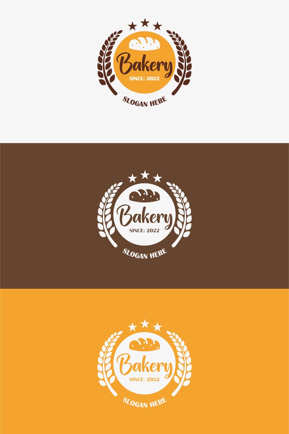 Bakery Logo Design pinterest preview image.