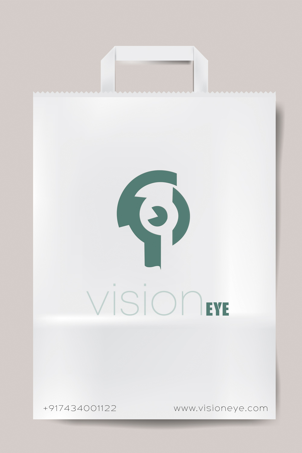 Logo vision eye pinterest preview image.