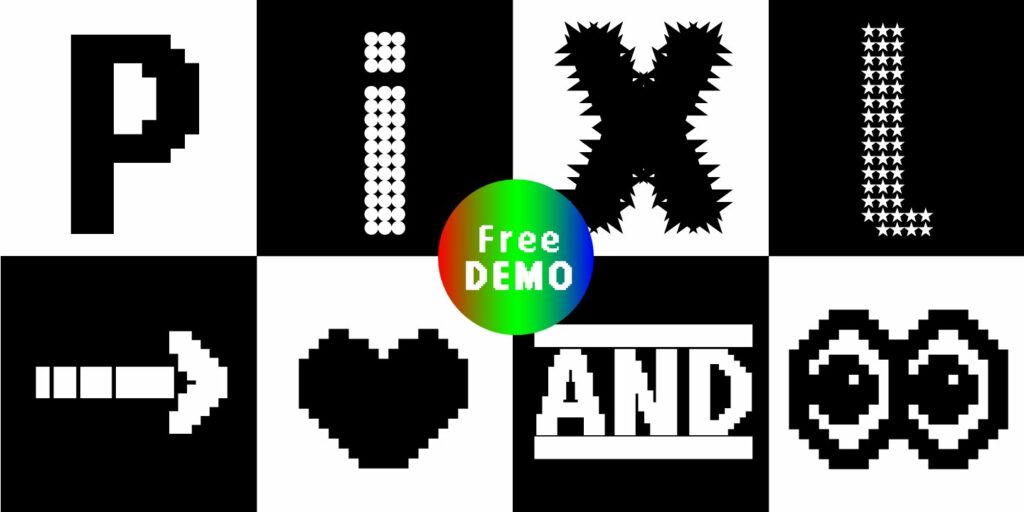 FONT | PIXEL pattern – MasterBundles