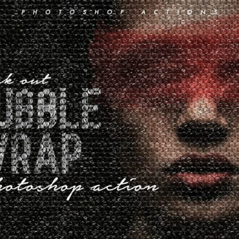 Bubble Wrap Photoshop Actioncover image.
