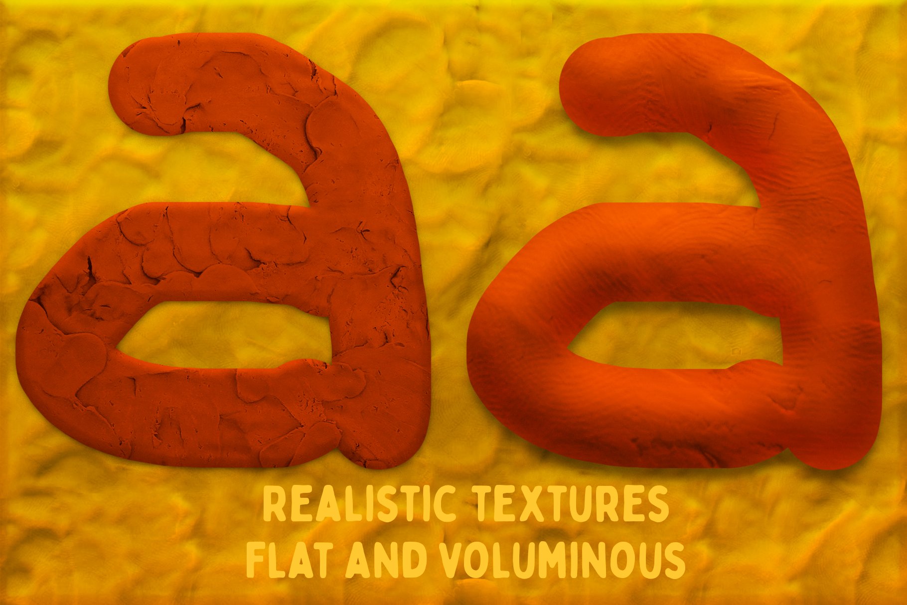 Plasticine Photoshop Styles Actionspreview image.