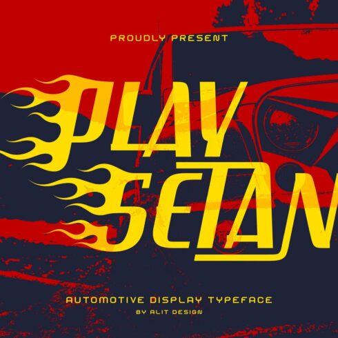 Play Setan Typeface cover image.