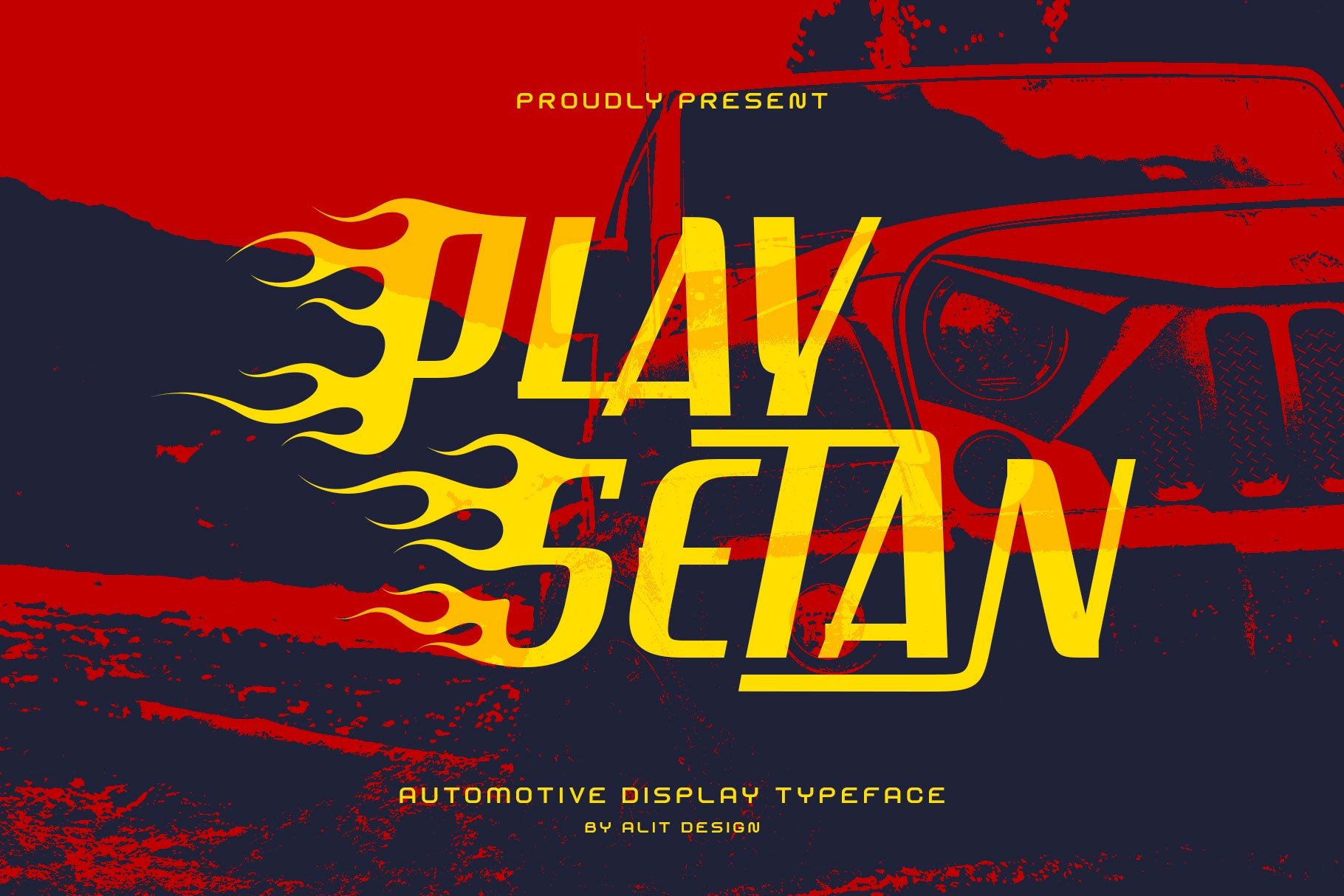 Play Setan Typeface cover image.