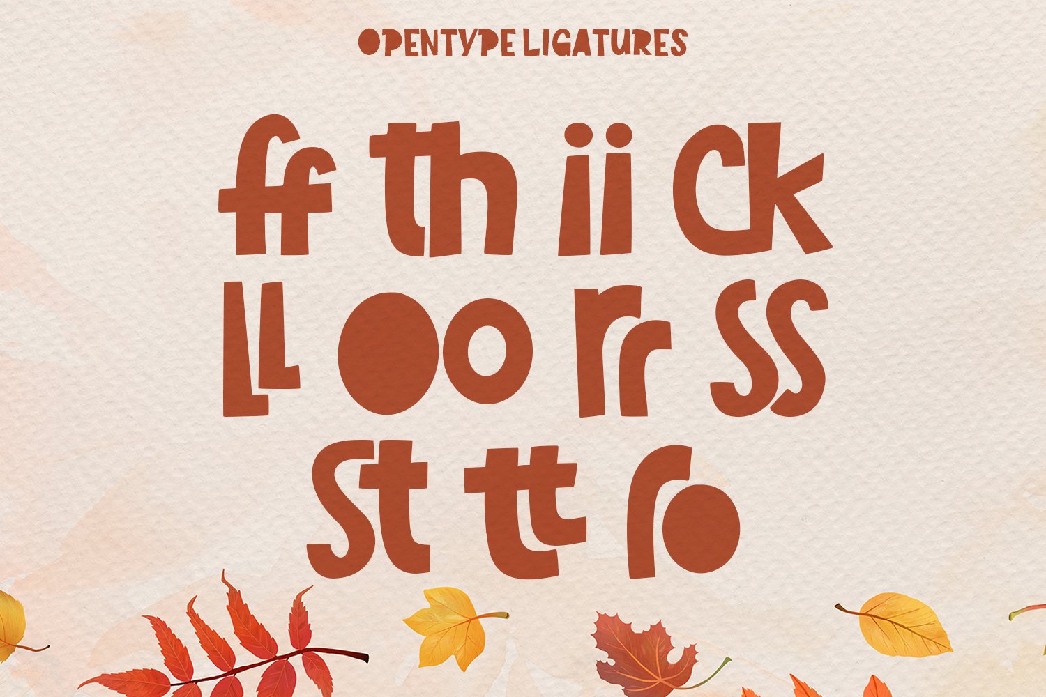 Pluckypot Cute Display Font preview image.