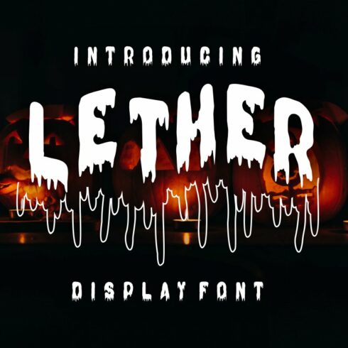 LETHER FONT cover image.
