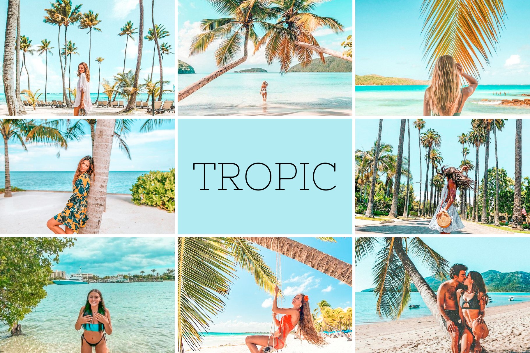 Tropic Preset | Lightroom Presetcover image.