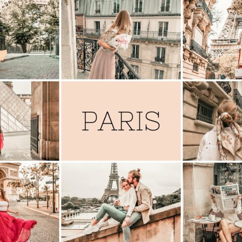 Paris Preset | Lightroom Presetcover image.