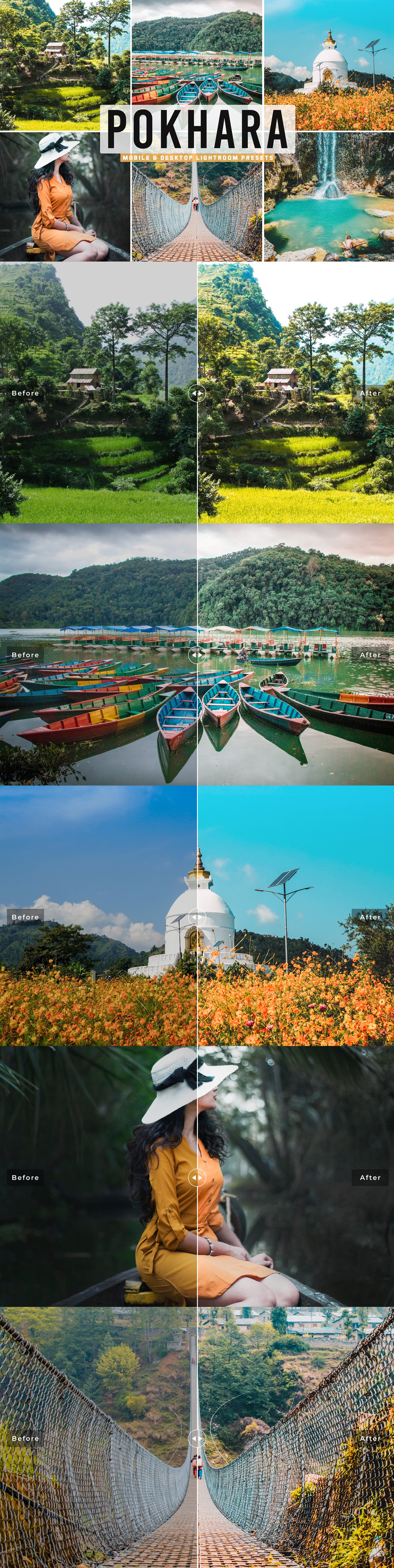 Pokhara Pro Lightroom Presetscover image.