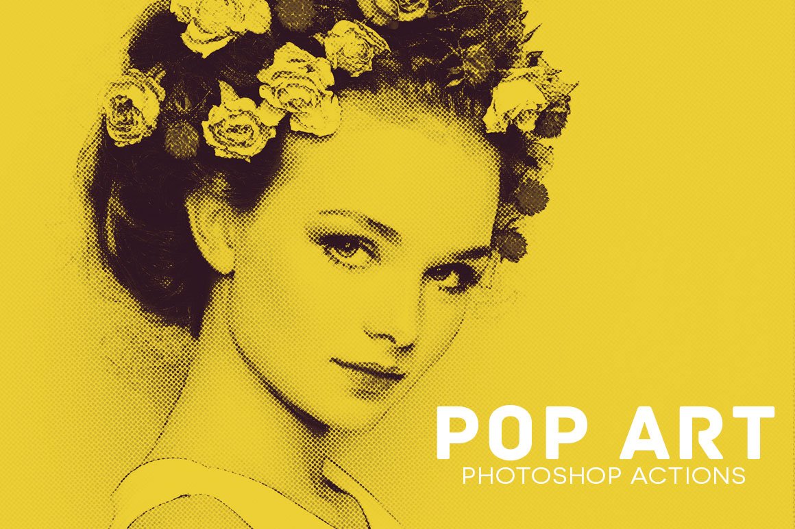 20 Pop Art Photoshop Actionscover image.