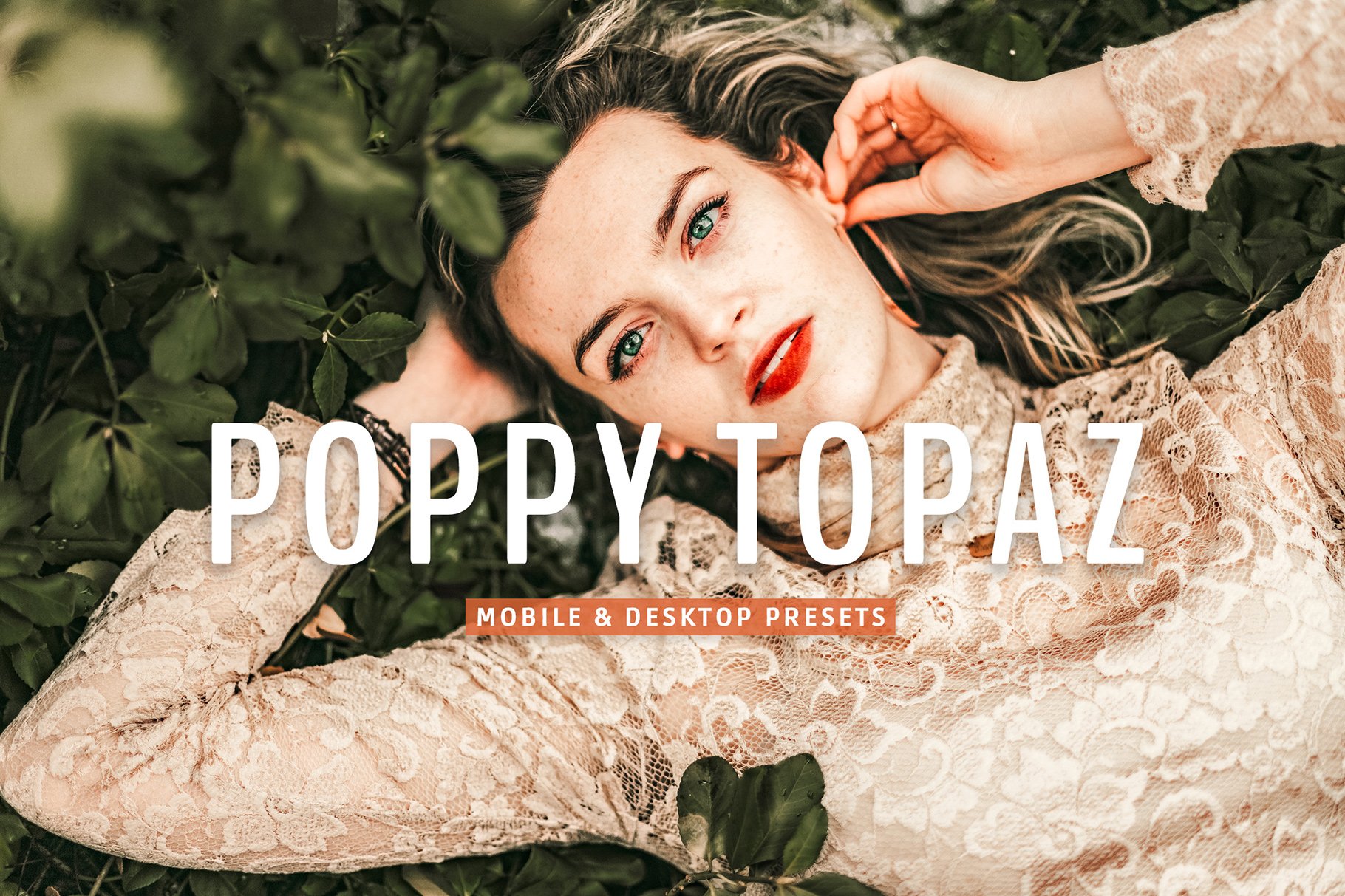 Poppy Topaz Pro Lightroom Presetscover image.