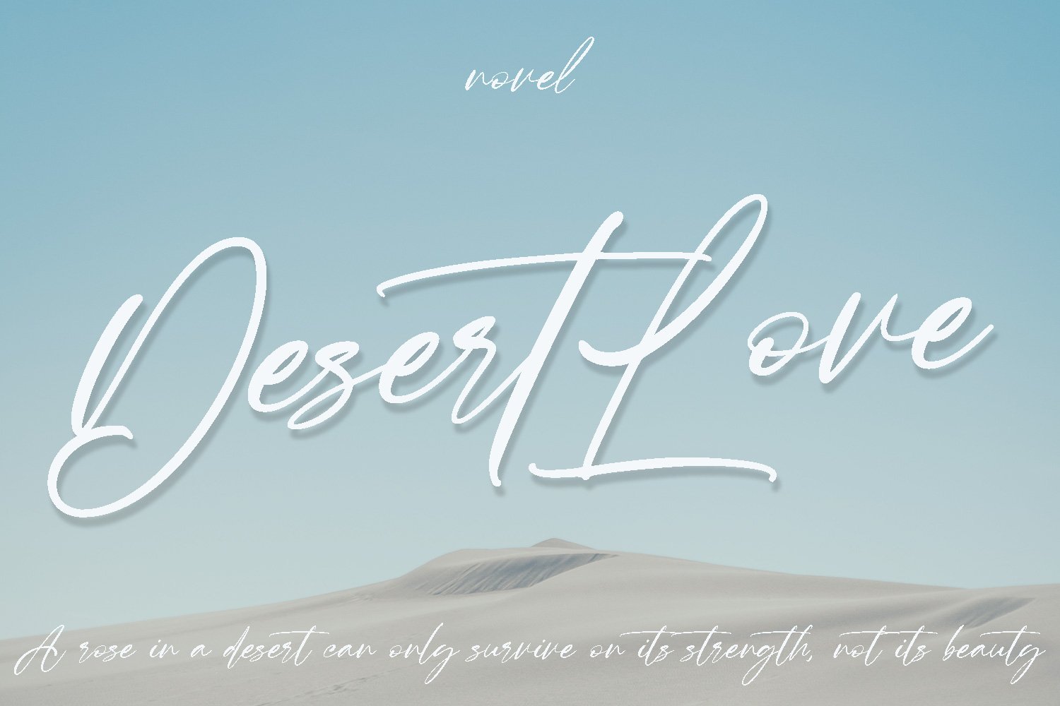 Porgetas Ink Script Font preview image.