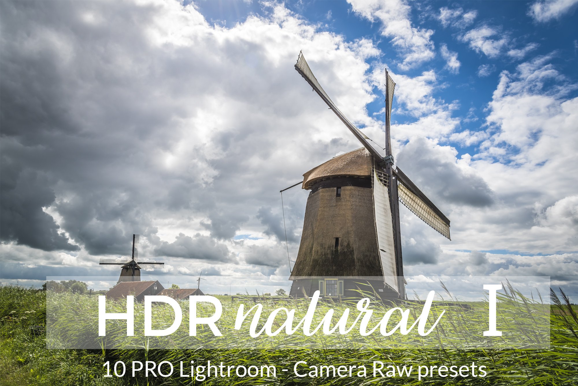 HDR Natural Lightroom - ACR Presetscover image.