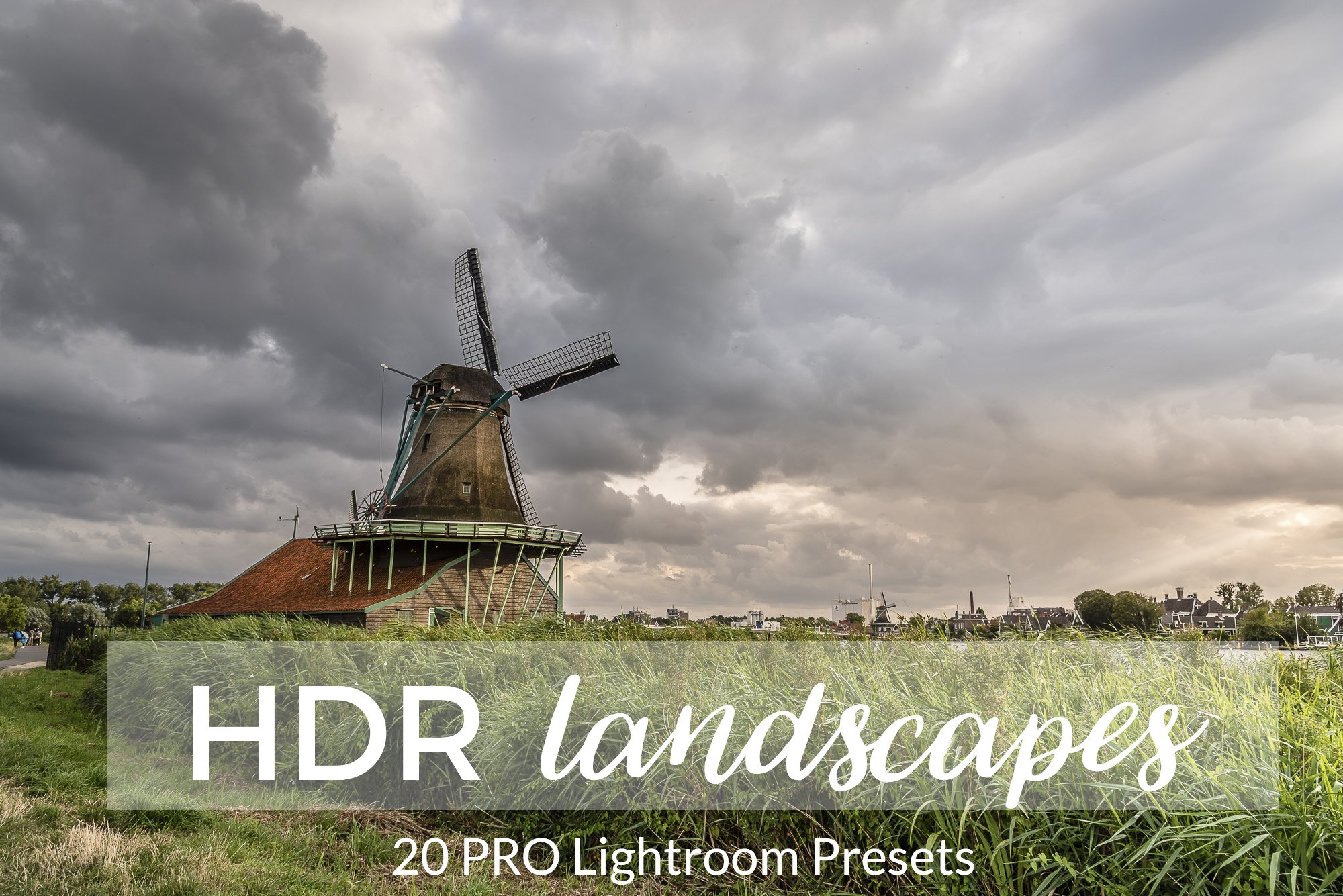 Landscape HDR Lightroom Presetscover image.