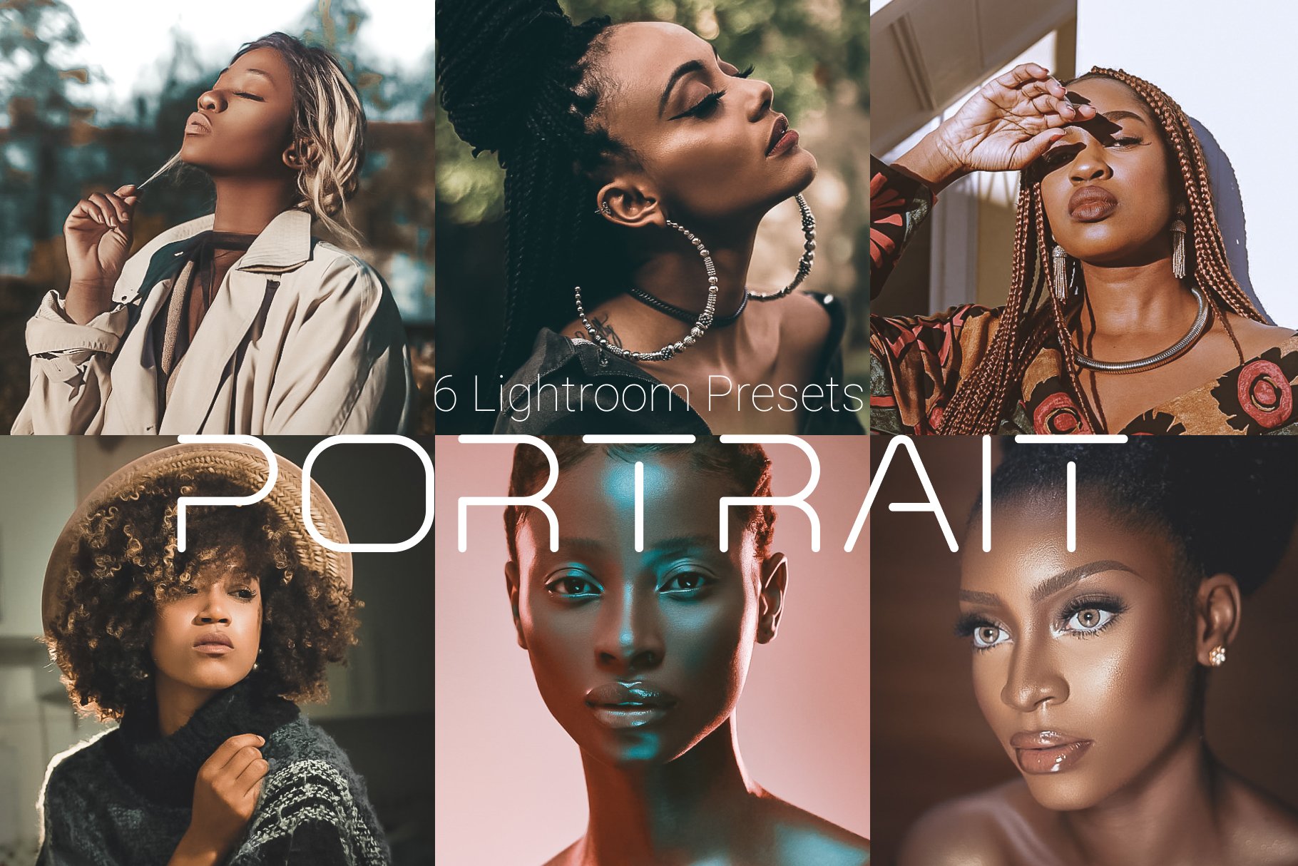 Portrait - Lightroom Presets Packcover image.