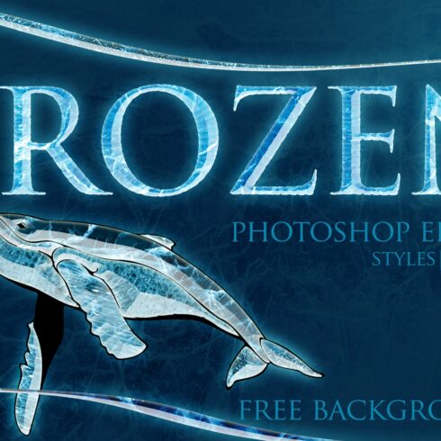 FROZEN Photoshop Effects + Actioncover image.