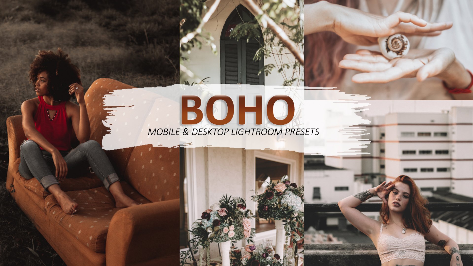 Boho Lightroom & Mobile Presetcover image.