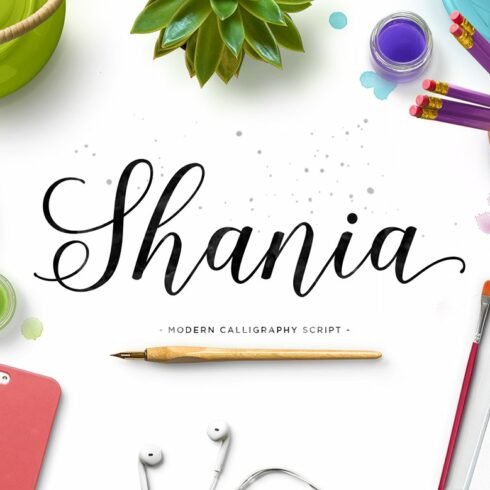 Shania Script cover image.