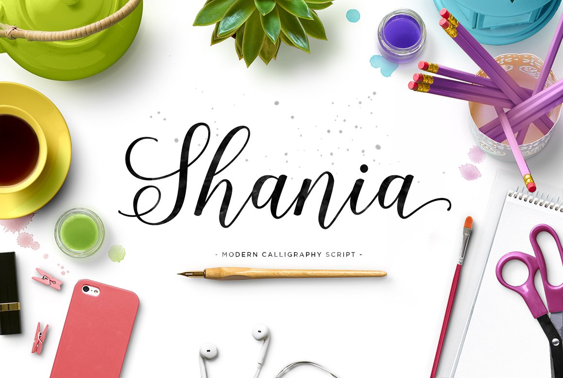 Shania Script cover image.