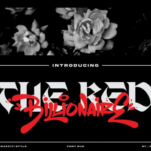 The Red Billionaire (font duo) cover image.