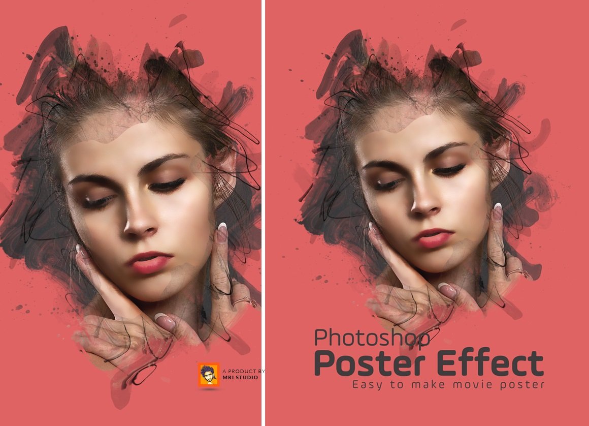 Photoshop Poster Effectcover image.