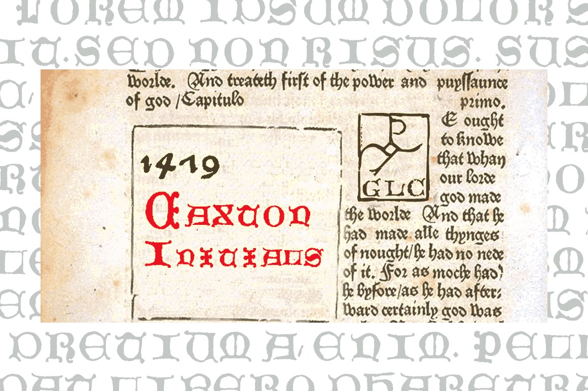 1479 Caxton Initials cover image.
