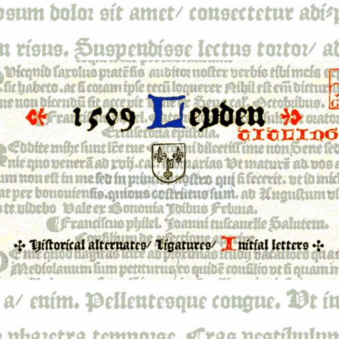1509 Leyden OTF cover image.